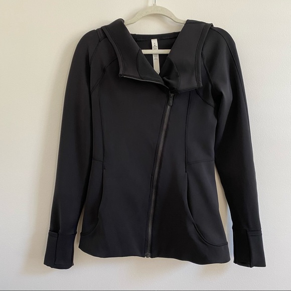 Lululemon Every Journey Hoodie Zipper Black size 6 - Picture 2 of 13